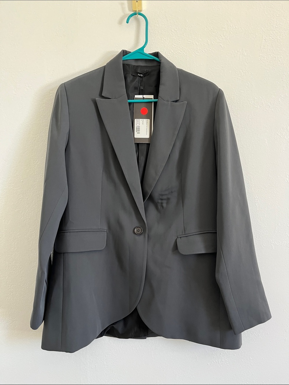 Ruti The Classic Charcoal Gray Blazer That Upgrades You Size 2 New